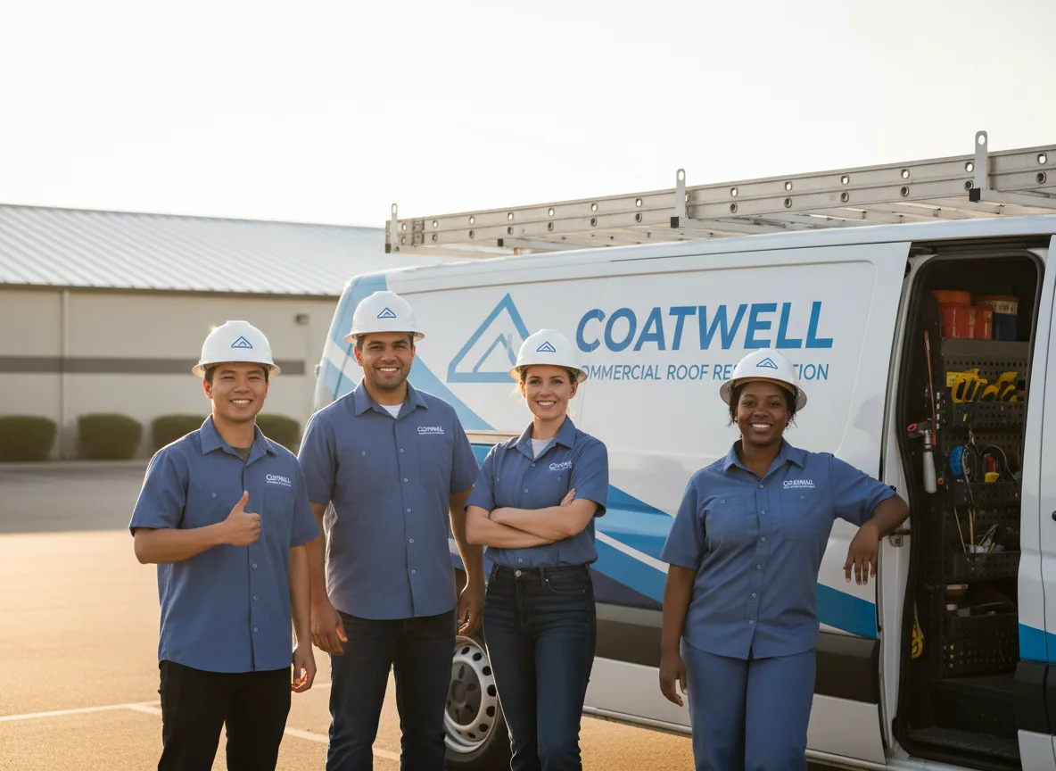 Commercial roof coating company in Dunlo, PA